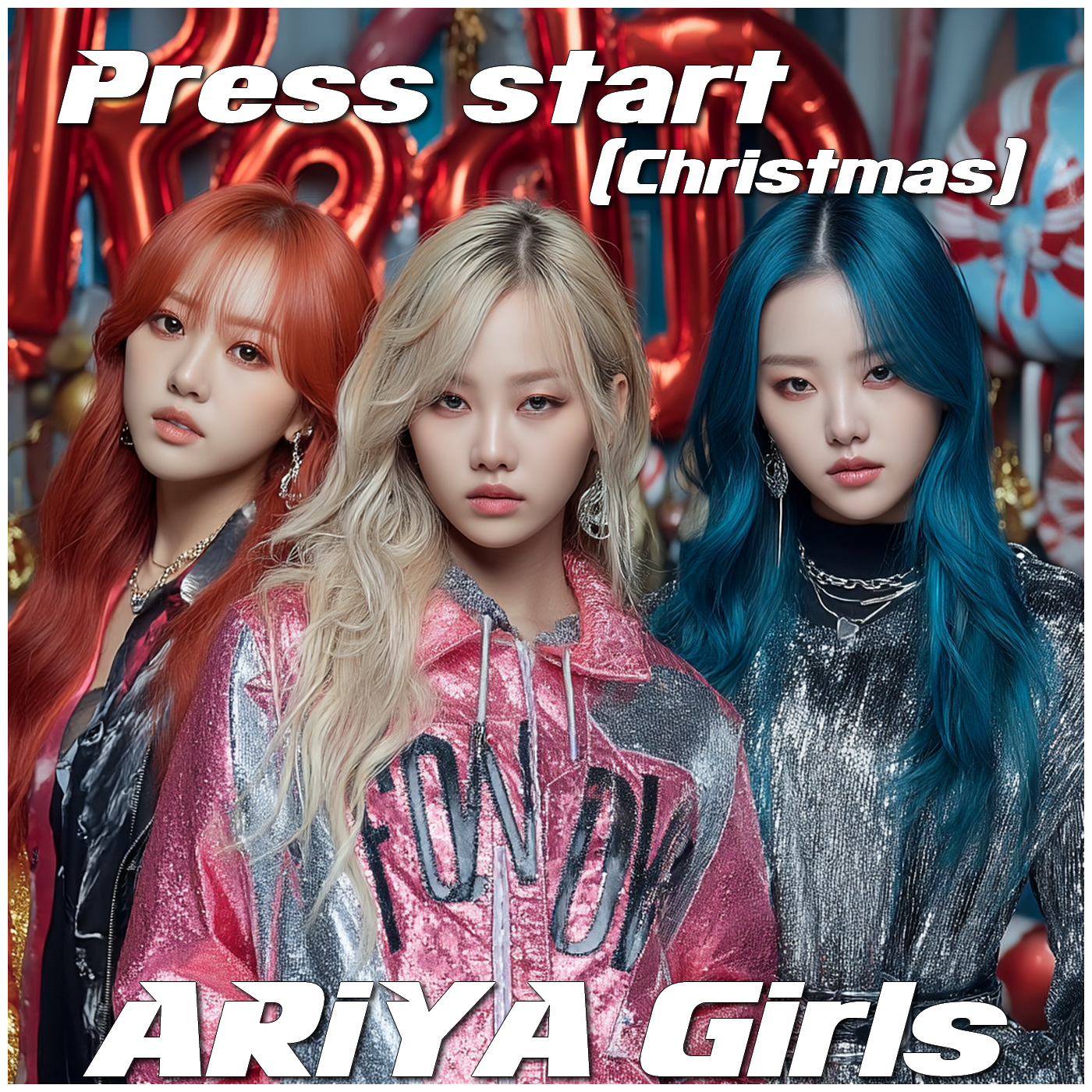 Capa de Press Start — Christmas
